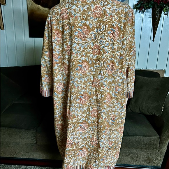 Marketplace • 1X-Large • Fall Colors • Brown/Beige • Embroidery • Floral • Dress - Picture 10 of 13